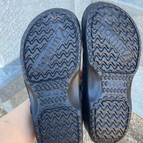 NOTHINZ Eva Diamond Breeze Clogs Women’s Black Size 8 - Picture 5 of 5